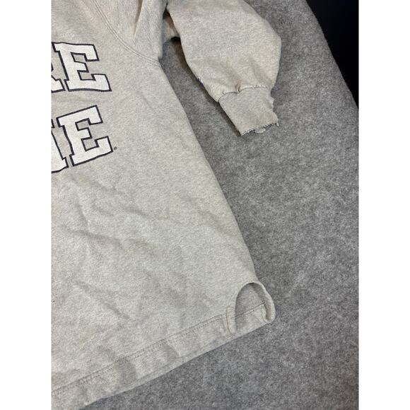 Vintage Y2K University Of Notre Dame Sweatshirt Mens Large Gray Champion NCAA - Picture 6 of 8
